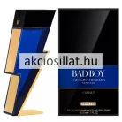 Carolina Herrera Bad Boy Cobalt Absolute 50ml EDP sötétkék villám alakú üvegben fás-aromás illatjegyekkel