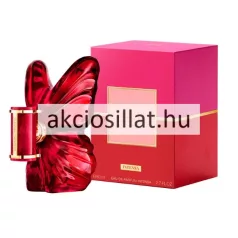 Carolina Herrera La Bomba Intensa EDP női parfüm rubinvörös lepke formájú üvegben piros rózsaszín díszdobozzal akciosillat