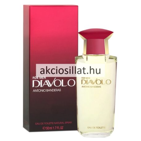 Antonio Banderas Diavolo For Men EDT 50ml férfi parfüm