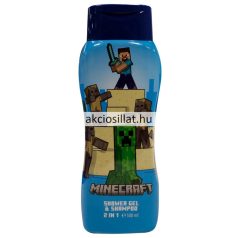 Air-Val Minecraft 2in1 tusfürdő és sampon 500ml flakon Steve és Creeper grafikával
