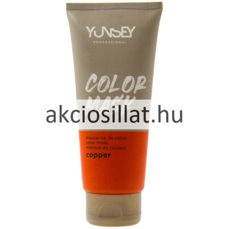 Yunsey Color Mask Copper színező pakolás 200ml