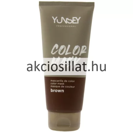 Yunsey Color Mask Brown színező pakolás 200ml