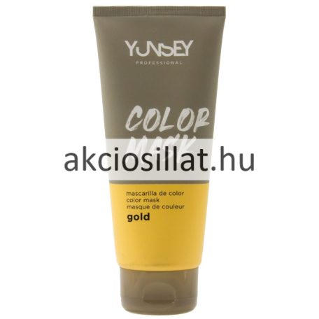 Yunsey Color Mask Gold színező pakolás 200ml