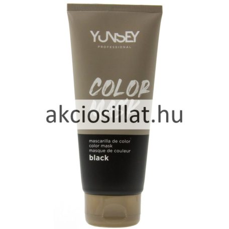 Yunsey Color Mask Black színező pakolás 200ml