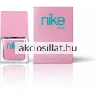Nike Sweet Blossom EDT 30ml női parfüm világosrózsaszín üvegben és dobozban türkizkék felirattal akciosillat