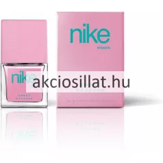 Nike Sweet Blossom EDT 30ml női parfüm világosrózsaszín üvegben és dobozban türkizkék felirattal akciosillat