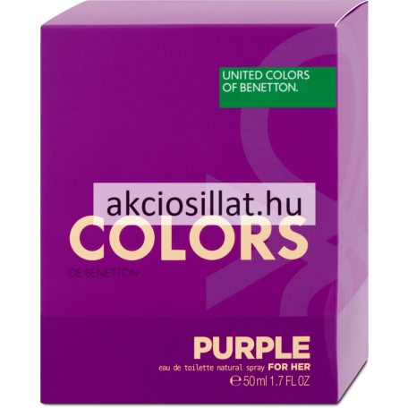 Benetton Colors de Benetton Purple EDT 50ml