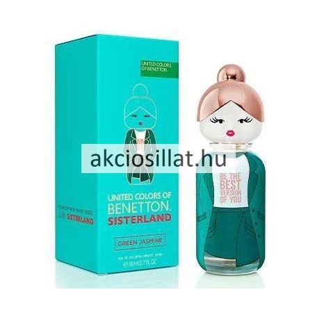 Benetton Sisterland Green Jasmine EDT 80ml Női parfüm
