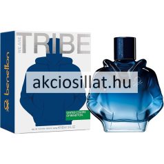 Benetton We Are Tribe 90ml EDT férfi parfüm kék hoodie alakú üvegben - Akciós Illat