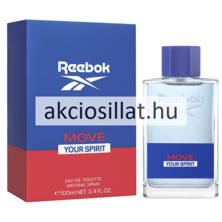 Reebok Move Your Spirit for men EDT 100ml Férfi parfüm