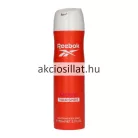 Reebok Inspire Your Mind for women 150ml-es női dezodor álló karcsúsított kialakítású fémdobozban melynek palástja egységesen élénk málna- vagy magenta rózsaszín színű középen nagy fehér REEBOK felirattal és logóval valamint akciosillat.hu feliratú központi vízjellel ellátva alsó részén türkizkék és fehér színű INSPIRE YOUR MIND és DEODORANT BODY SPRAY feliratok olvashatóak a flakon tetején egy lekerekített formájú hófehér színű műanyag szórófejes kupak helyezkedik el