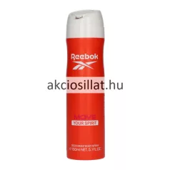 Reebok Inspire Your Mind for women 150ml-es női dezodor álló karcsúsított kialakítású fémdobozban melynek palástja egységesen élénk málna- vagy magenta rózsaszín színű középen nagy fehér REEBOK felirattal és logóval valamint akciosillat.hu feliratú központi vízjellel ellátva alsó részén türkizkék és fehér színű INSPIRE YOUR MIND és DEODORANT BODY SPRAY feliratok olvashatóak a flakon tetején egy lekerekített formájú hófehér színű műanyag szórófejes kupak helyezkedik el