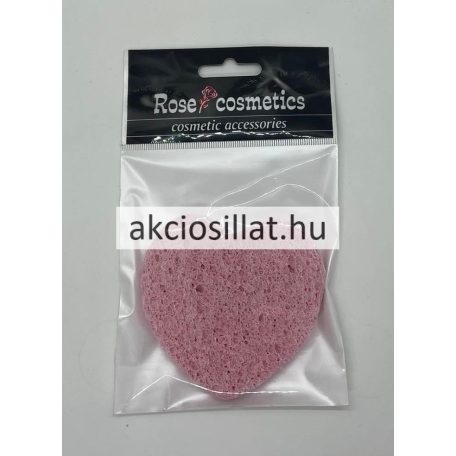Rose Cosmetics Kozmetikai Szivacs Szív 1 db