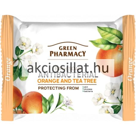 Green Pharmacy antibakteriális hatású szappan teafa és narancs 100g