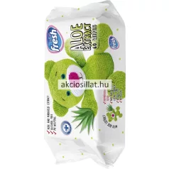 Fresh Baby Aloe Nedves Törlőkendő 60db