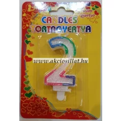 Candels-Szulinapi-2-szamos-gyertya-6cm-tortagyertya