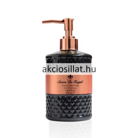 Savon De Royal Black Pearl Luxury folyékony szappan 500ml