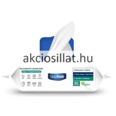   Deep Fresh Fehérítő Mentes Univerzális Tisztító Törlőkendő 50db
