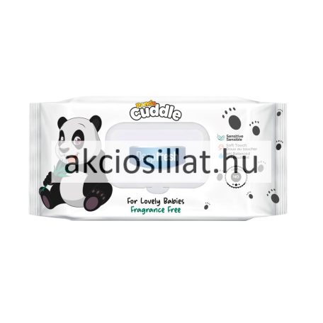 Deep Fresh Panda Cuddle Nedves Baba törlőkendő 72db