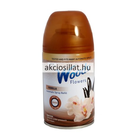 Woods Vanilla légfrissítő utántöltő 250ml