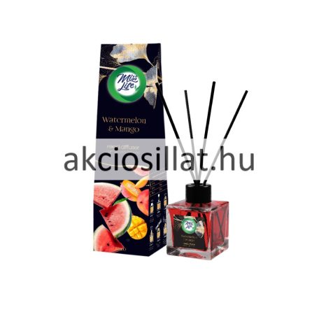 Miss Life Bamboo Pálcikás Légfrissítő Görögdinnye Mangó illatú 100ml