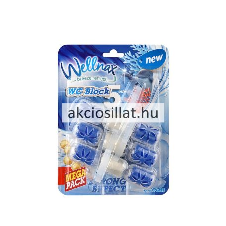 Wellnax Oceán WC-frissítő 3x57g