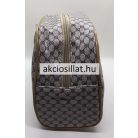 Férfi kozmetikai táska világos barna