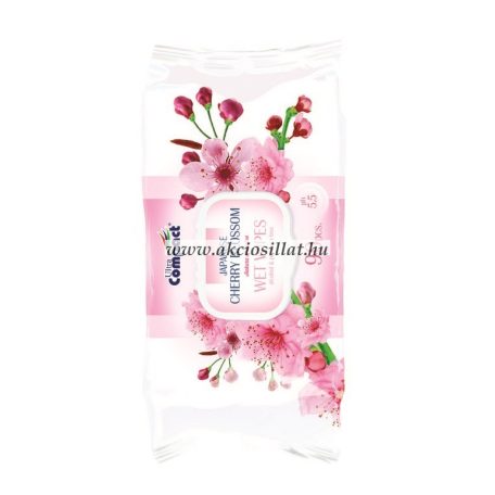 Ultra Compact Japán cseresznye virág nedves törlőkendő 90db