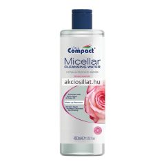   Ultra Compact Micellás sminklemosó víz rózsavízzel 400ml
