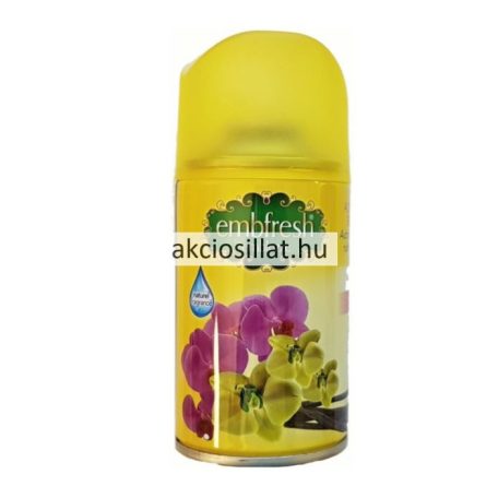 Embfresh Air Freshener Vannila & Orchide Utántöltő 250ml