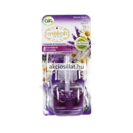 Embfresh Air+ Elektromos illatosító utántöltő Lavender & Chamomile 19ml