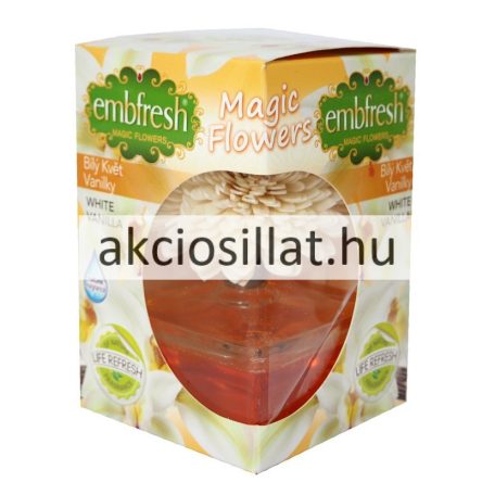 Embfresh Magic Flower White Vanilla illatosító 75ml