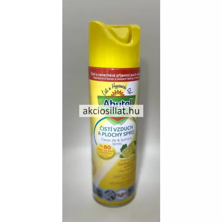 Abutol Fresh Lemon & Mint Levegő és Felület tisztító spray 450ml