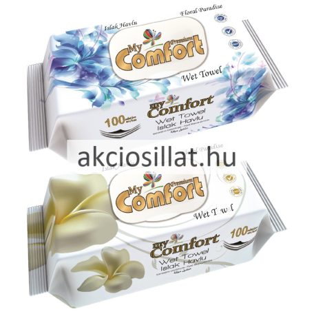 My Comfort Floral Paradise Nedves Törlőkendő 100db