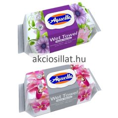 Aquella Baby Nedves Törlőkendő Kék/Zöld 120db