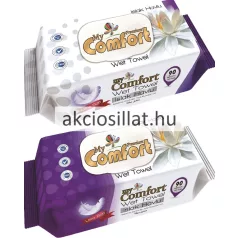 My Comfort Premium Nedves Törlőkendő Orchid 120db-os