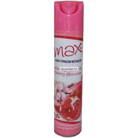 Max Gránátalma és Cseresznyevirág Légfrissítő Spray 300ml