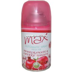   Max légfrissítő utántöltő gránátalma-cseresznyevirág 260ml
