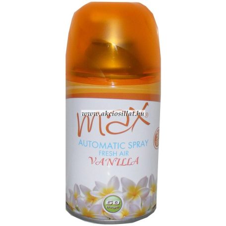 Max légfrissítő utántöltő vanília 260ml