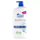 Head and Shoulders Classic Clean 800ml-es XXL pumpas sampon flakonja kek-feher szinben.