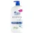 Head and Shoulders Classic Clean 800ml-es XXL pumpas sampon flakonja kek-feher szinben.