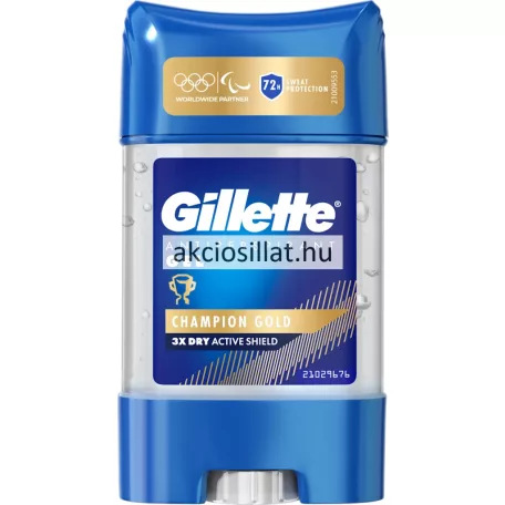 Gillette Champion Gold deo stick gel 70ml