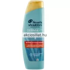 Head & Shoulders Derma X Pro Revitalizáló sampon 250ml-es kék flakonja hidratáló összetevőkkel.
