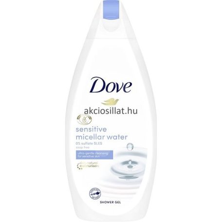 Dove Sensitive Micellar Water tusfürdő 500ml