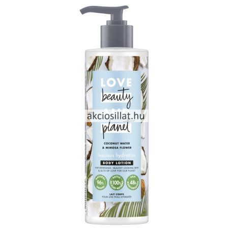 Love Beauty And Planet Coconut Water & Mimosa Flower testápoló 400ml