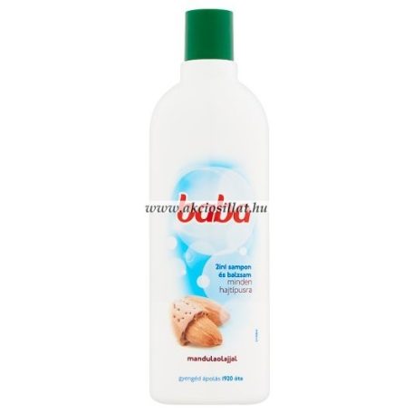 Baba-Sampon-Balzsam-2in1-Minden-Hajtipusra-Mandulaolajjal-400ml