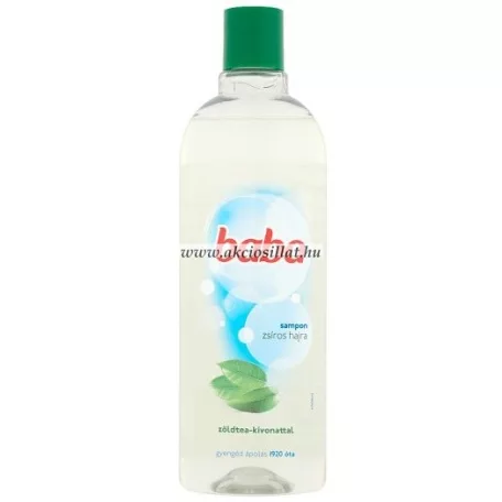 Baba-Sampon-Zsiros-Hajra-Zoldtea-Kivonattal-400ml