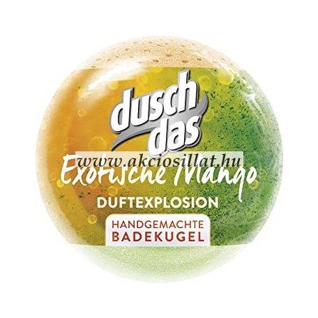 Dusch Das Fürdőbomba Exotikus Mangó 100g