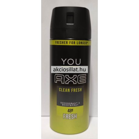 Axe You Clean Fresh dezodor (Deo spray) 150ml
