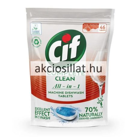 Cif All in 1 mosogatógép tabletta 46db